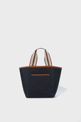 Black Nylon Tote Bag
